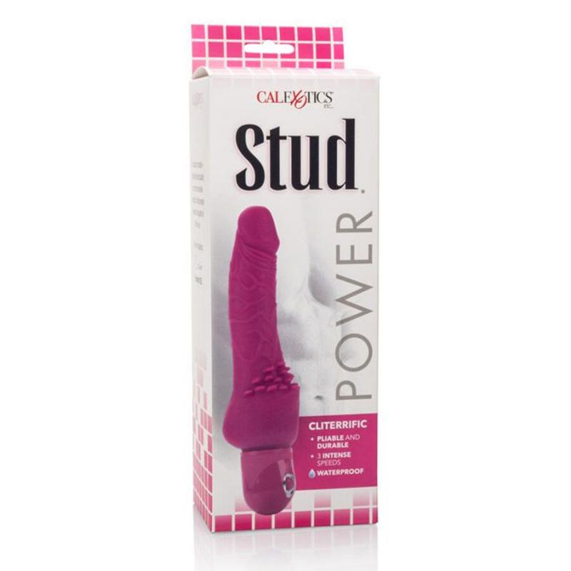 Calex Power Stud Cliterrific Pink Vibrator