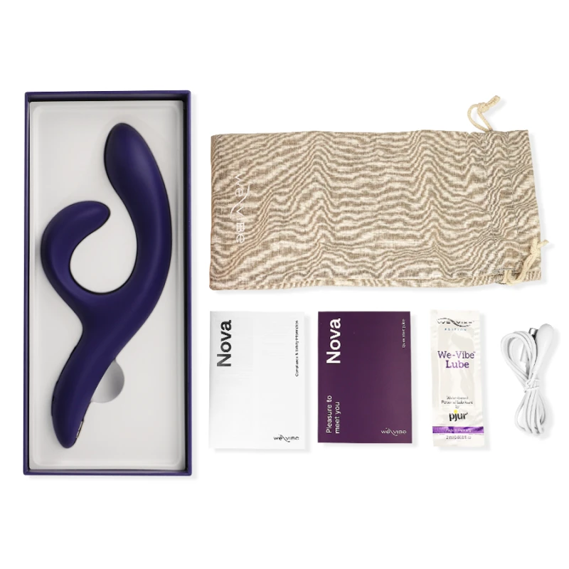We-Vibe - Nova 3 Rabbit Vibrator Midnight Blue 5