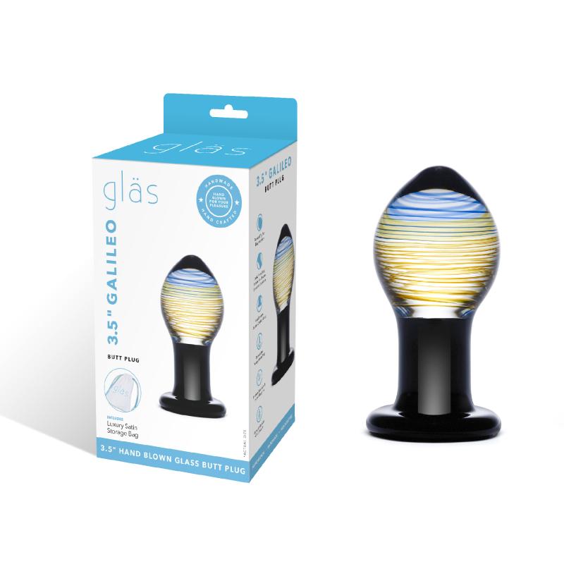 Glas - Galileo Glass Butt Plug - Análny Kolík 7