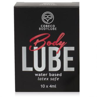 Bodylube Body Lube Latex Safe 50 Ml 10 X 4ml