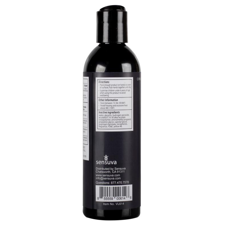 Sensuva - Hand Sanitizer Gel Sweet Citrus 240 Ml 2