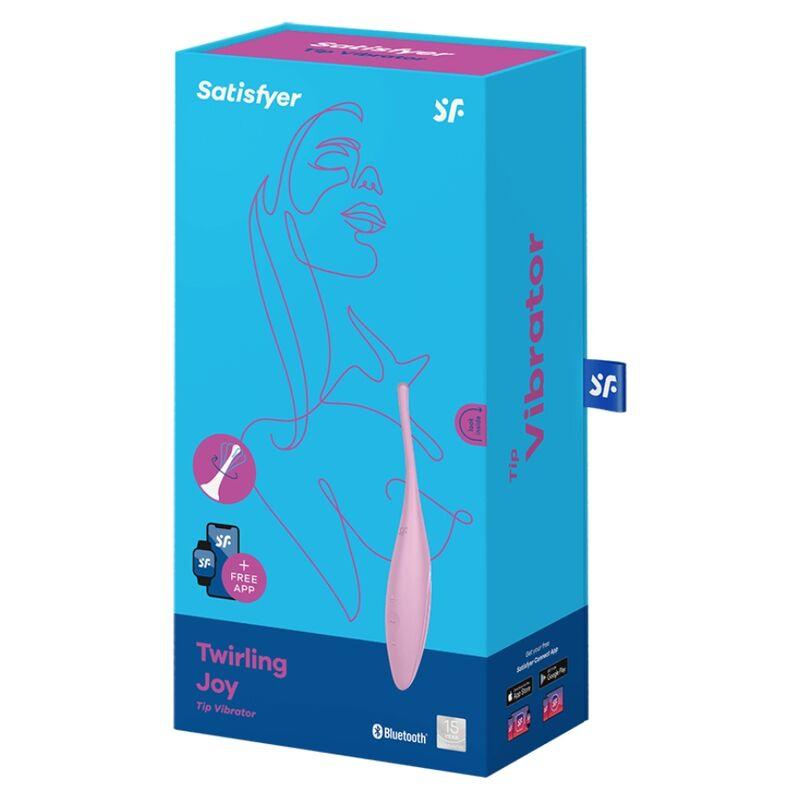 Satisfyer Twirling Joy Clit Tip Stimulating Pink - Vibrátor