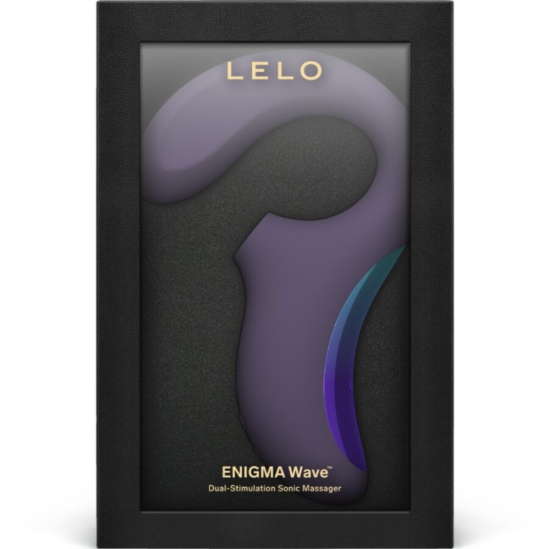 Lelo - enigma wave triple vibration massager cyber purple 3
