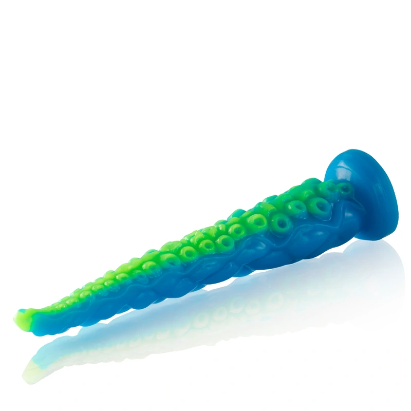 Epic - scylla fluorescent thin tentacle dildo large size 6