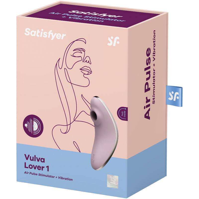 Satisfyer Vulva Lover 1 Air Pulse - Stimulátor A Vibrátor - Stimulátor Klitorisu