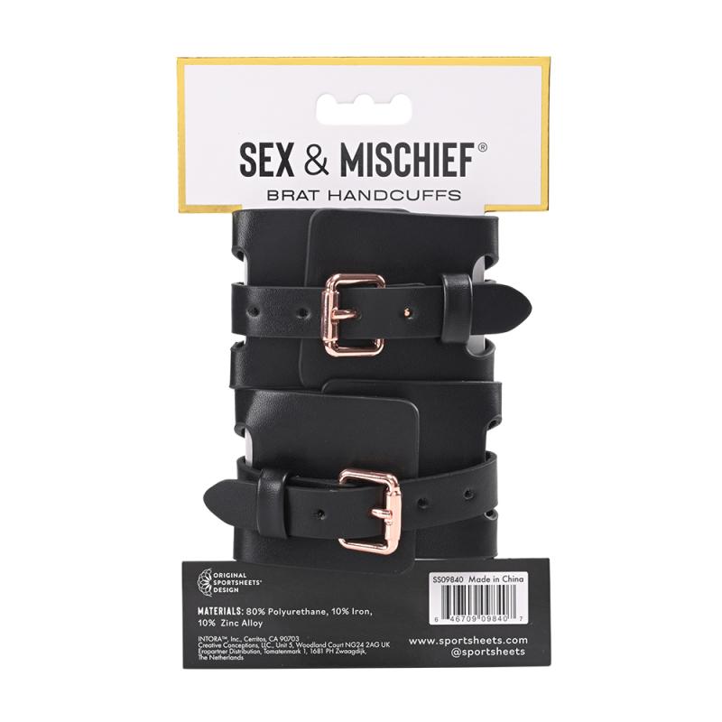 Sportsheets - Sex & Mischief Brat Handcuffs 5