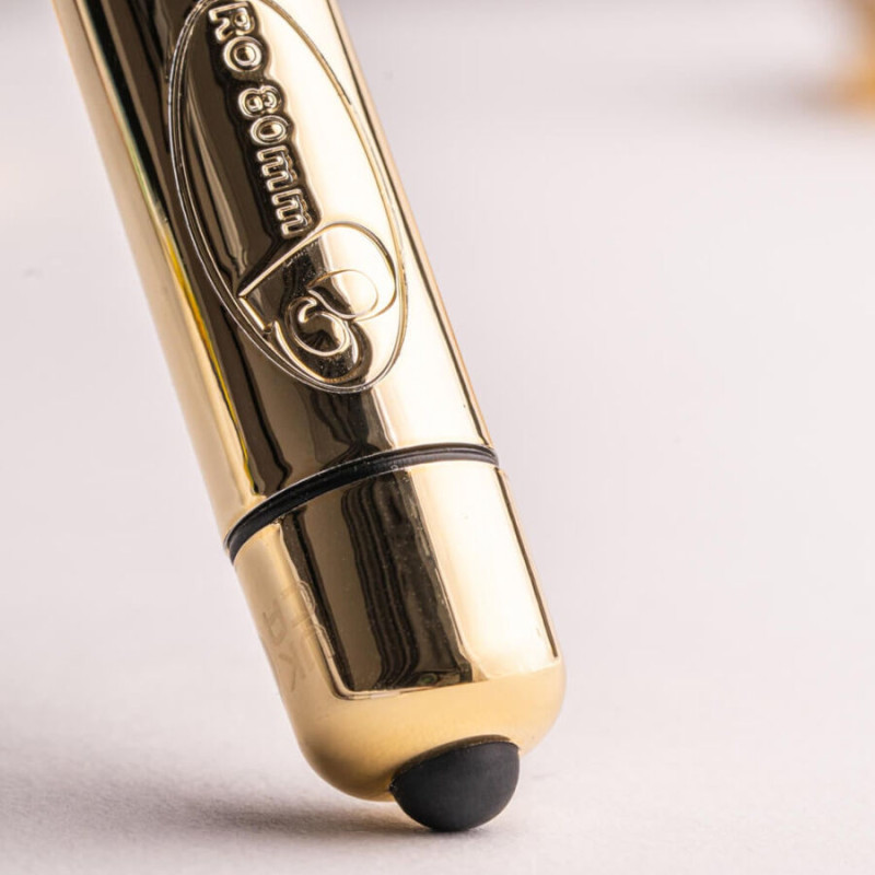 Rocks- off - ro-80 champagne golden vibrating bullet 3
