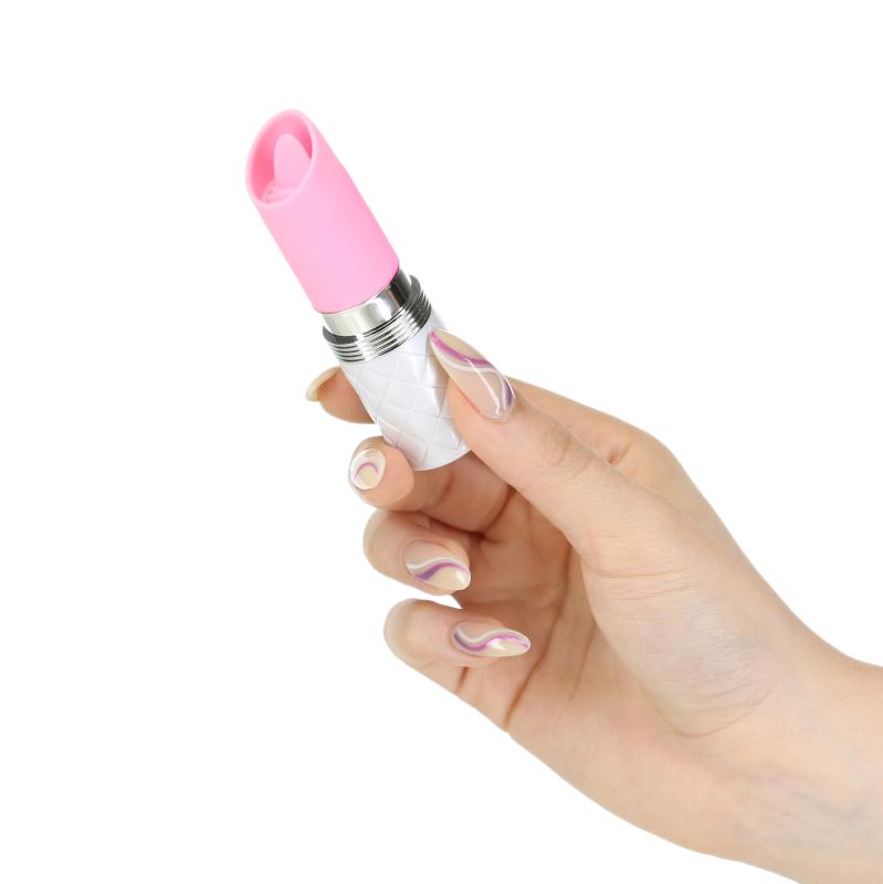 Pillow Talk - Lusty Luxurious Flickering Massager Pink 3