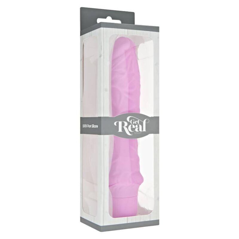 Get Real - Classic Large Vibrator Pink 2