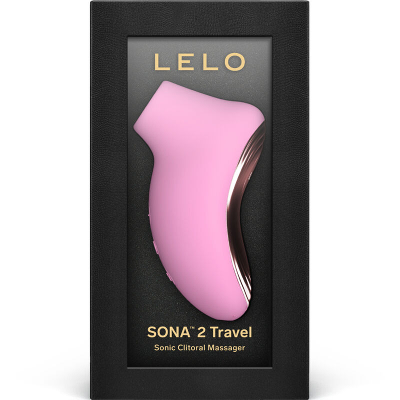 Lelo - sona 2 travel sonic clitoris massager pink 4