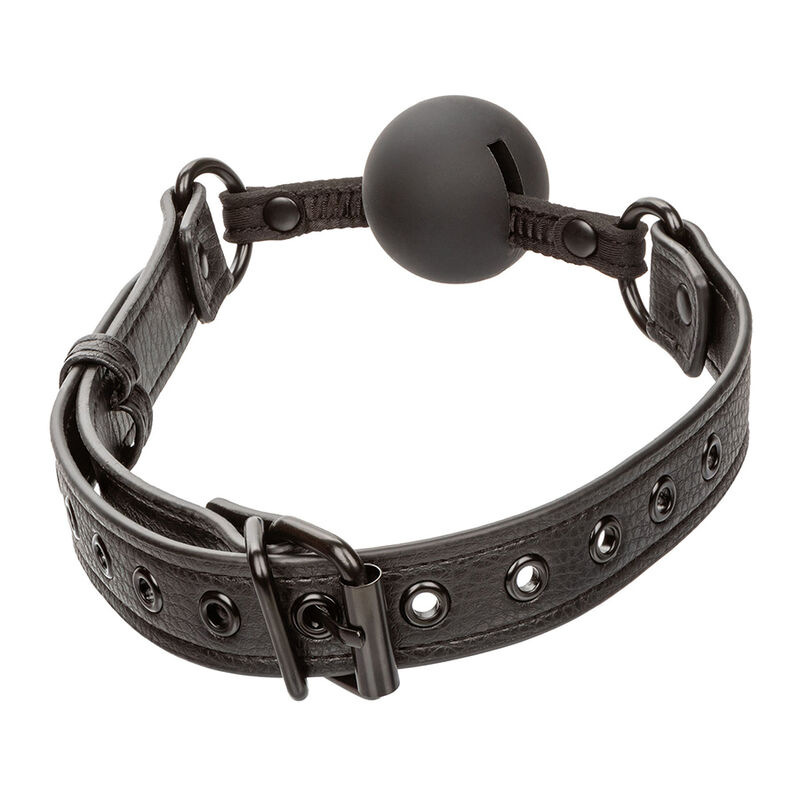 Calexotics - nocturnal ball gag silicone black 2