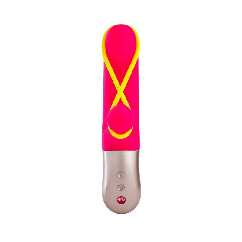 Fun Factory - Amorino Mini Vibrator Pink & Neon Yellow 2