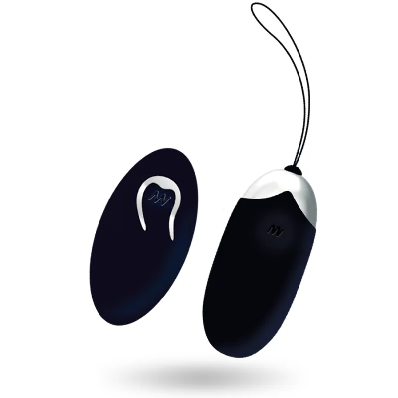 Intense Flippy Ii  Vibrating Egg With Remote Control Black 2