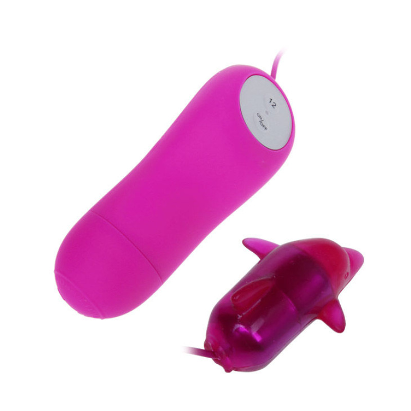 Baile - cute secret dolfin vibrator 12v 2