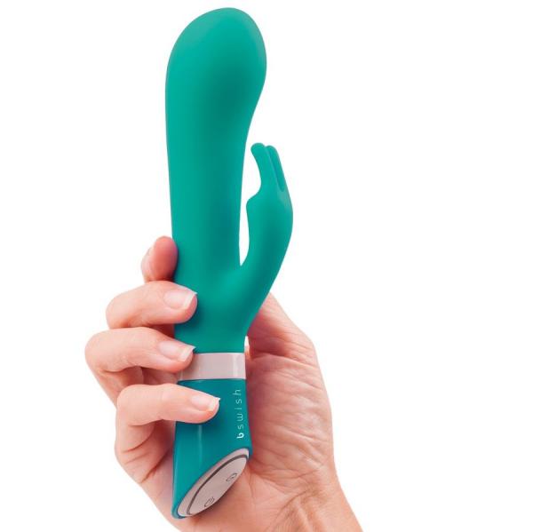 B SwishBwild Deluxe Bunny Rabbit Vibrator Jade - Vibrátor 3