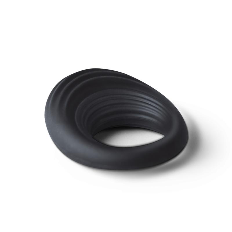 Rocks-Off - Spire Vibrating Liquid Silicone Ring Black