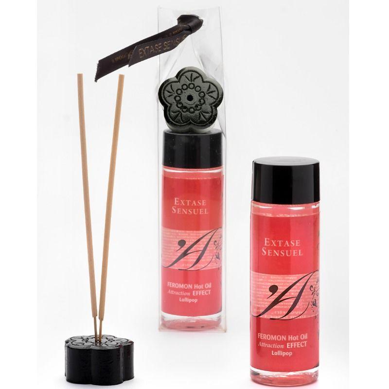 Extase Sensuel Feromon Hot Oil Attraction Effect Lollipop 10 1