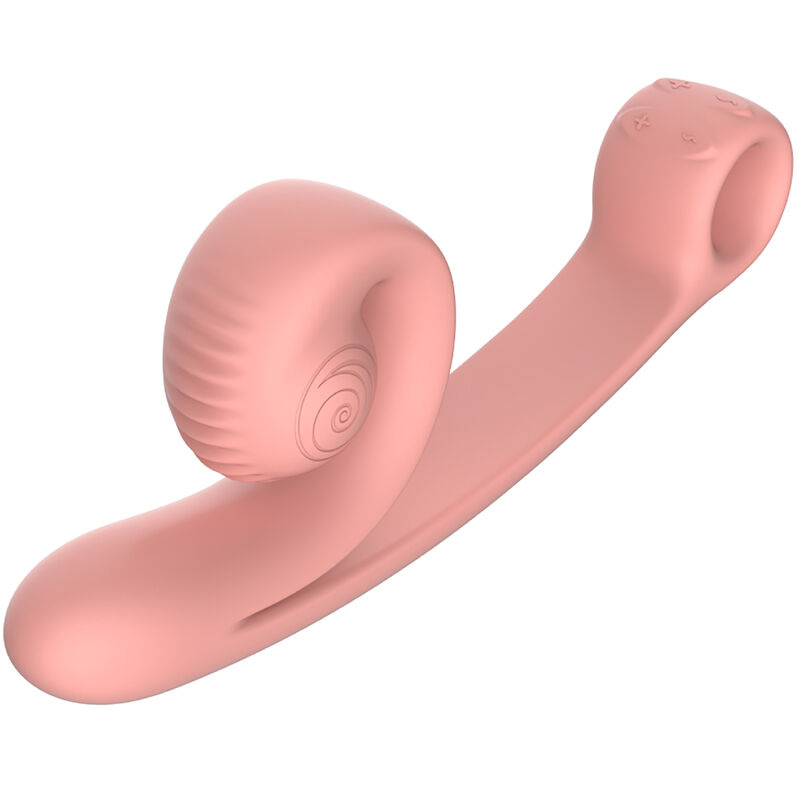 Snail vibe - curve vibrator peach
