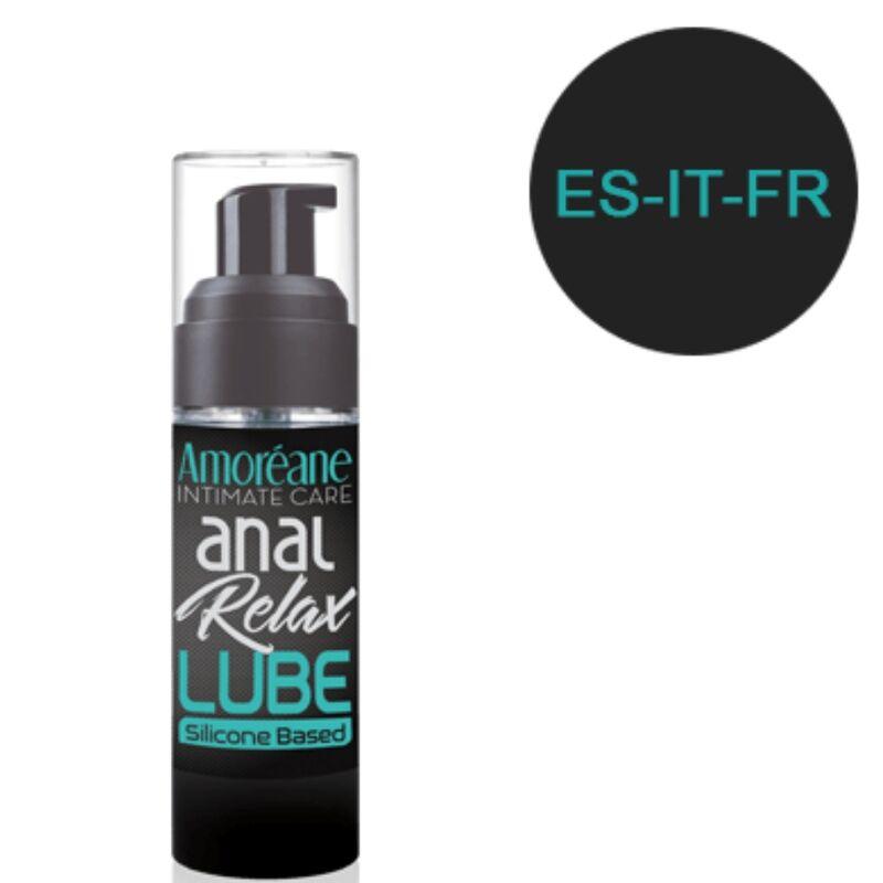 Amoreane - Silicone-Based Anal Lubricant 30 Ml Es/It/Fr