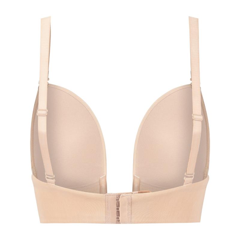 Bye Bra - Ultra Plunge Bra Beige S