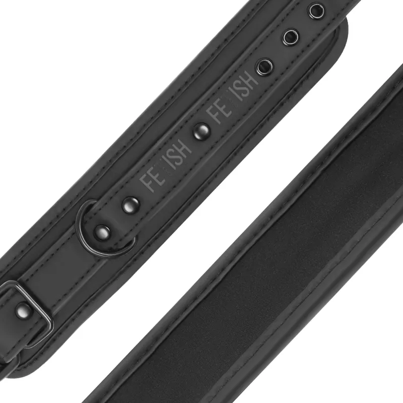 Fetish Submissive Ankle Cuffs Vegan Leather - Putá 6
