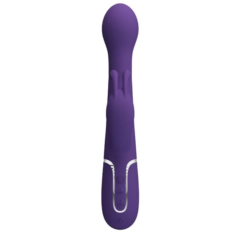 Pretty Love - Dejon Rabbit Vibrator 3 In 1 Multifunction Purple 2