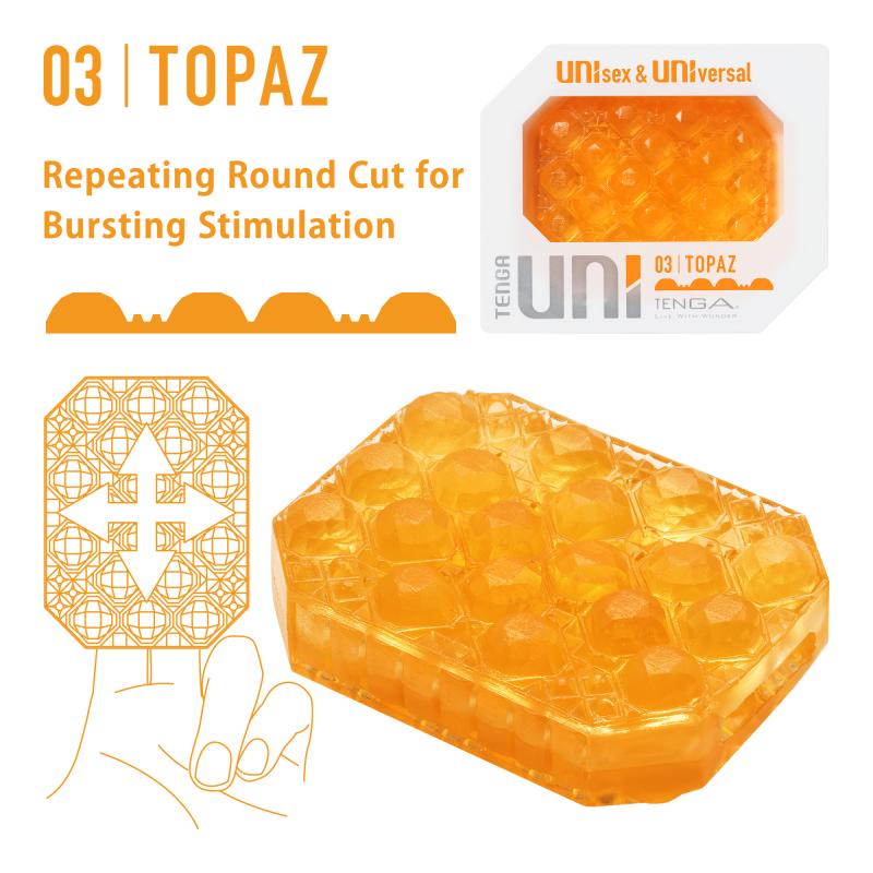 Tenga - Uni Topaz Sleeve 1