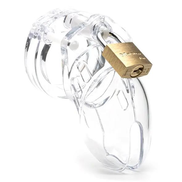 Cb-X - Cb-6000s Chastity Cock Cage Clear 37 Mm