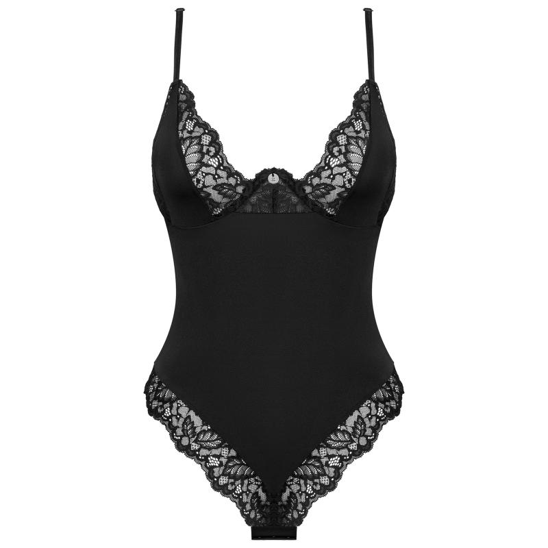 Obsessive - Bellastia Teddy With Underwire Cups Black Xs/S 6