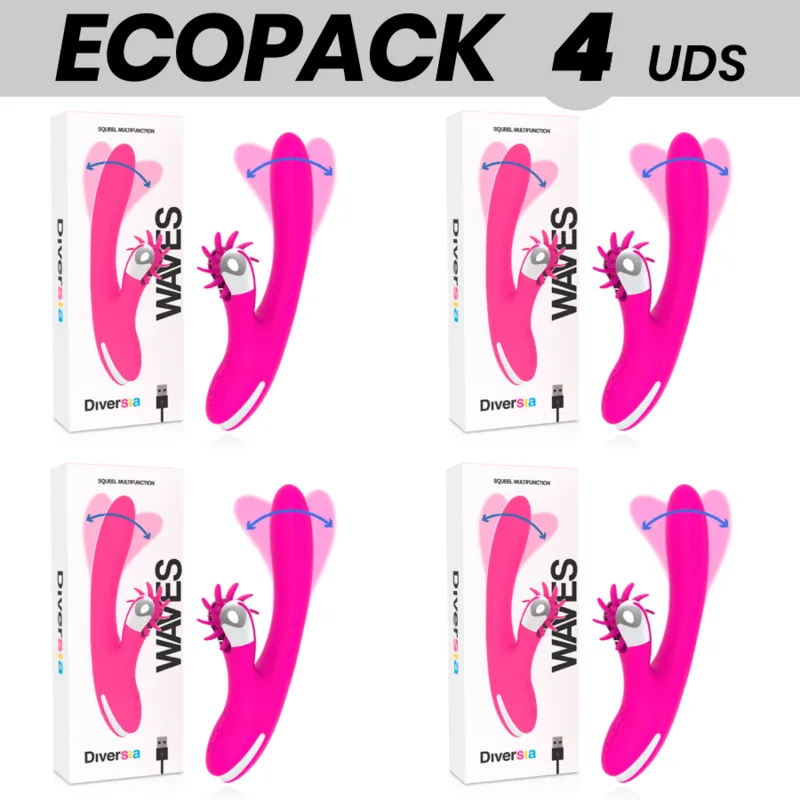 Ecopack 6 Uds - Diversia Bunny Waves 24 Cm