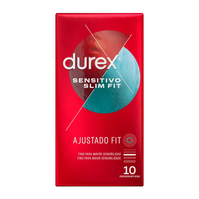 Durex Sensitivo Slim Fit 10 Units