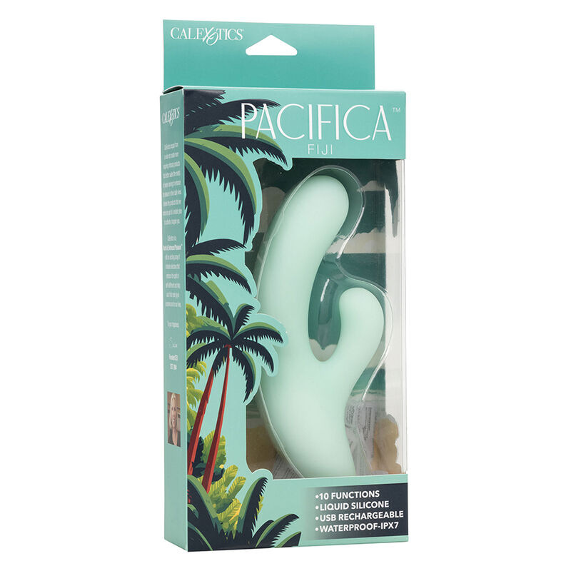 Calexotics - pacifica fiji vibrator & estimulator g spot 10 vibrations aqua 9