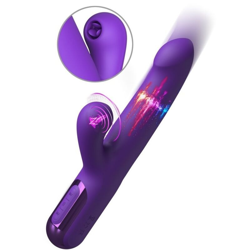 Fantasy for her - super sonix thruster rabbit vibrator purple 1