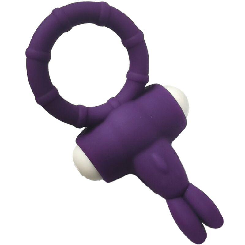 Armony - ms bunny vibrator ring silicone purple 3