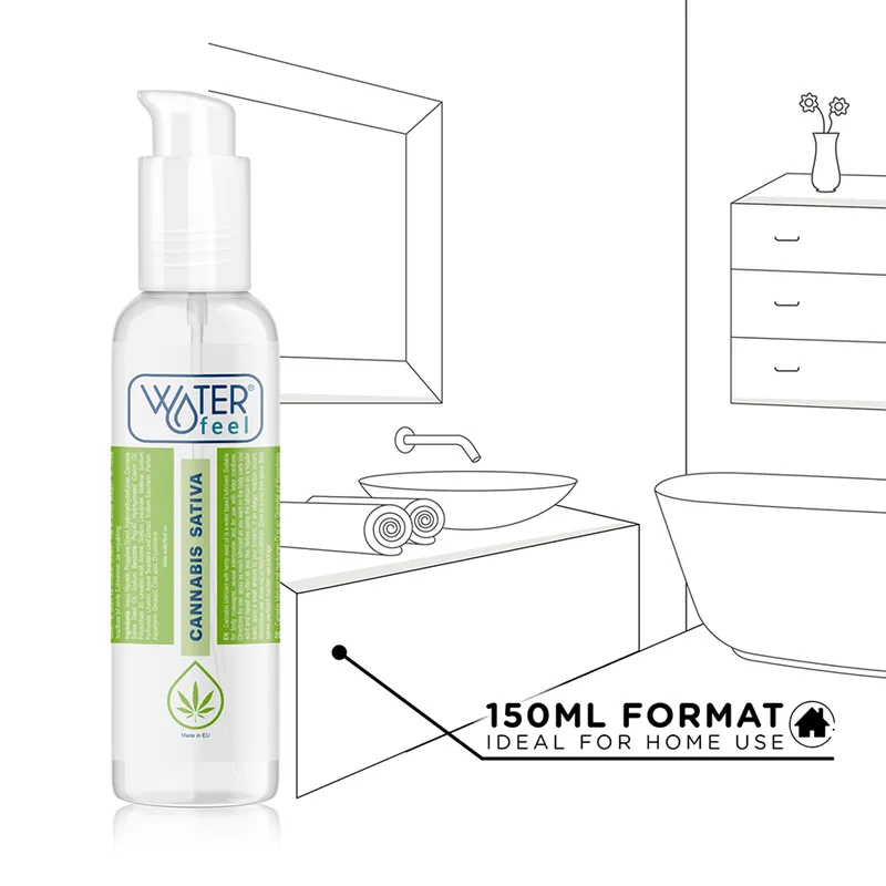 Waterfeel Lube Cannabis 150ml En It Nl Fr De