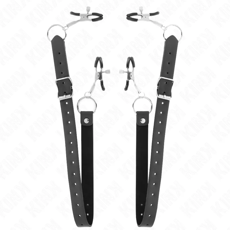 Kink - 4 Clit Clamps Adjustable 34-48 Cm