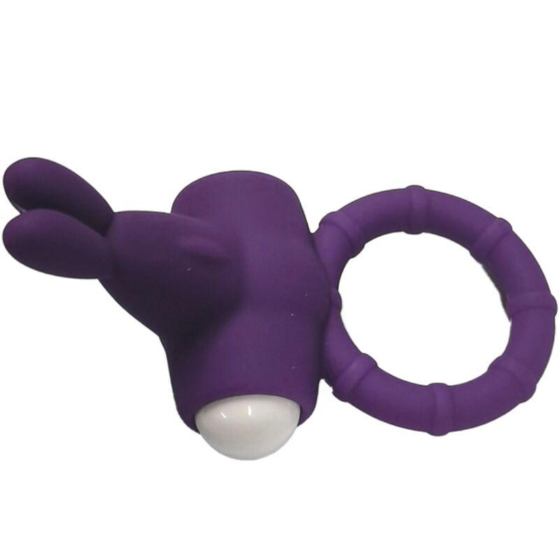 Armony - ms bunny vibrator ring silicone purple 1