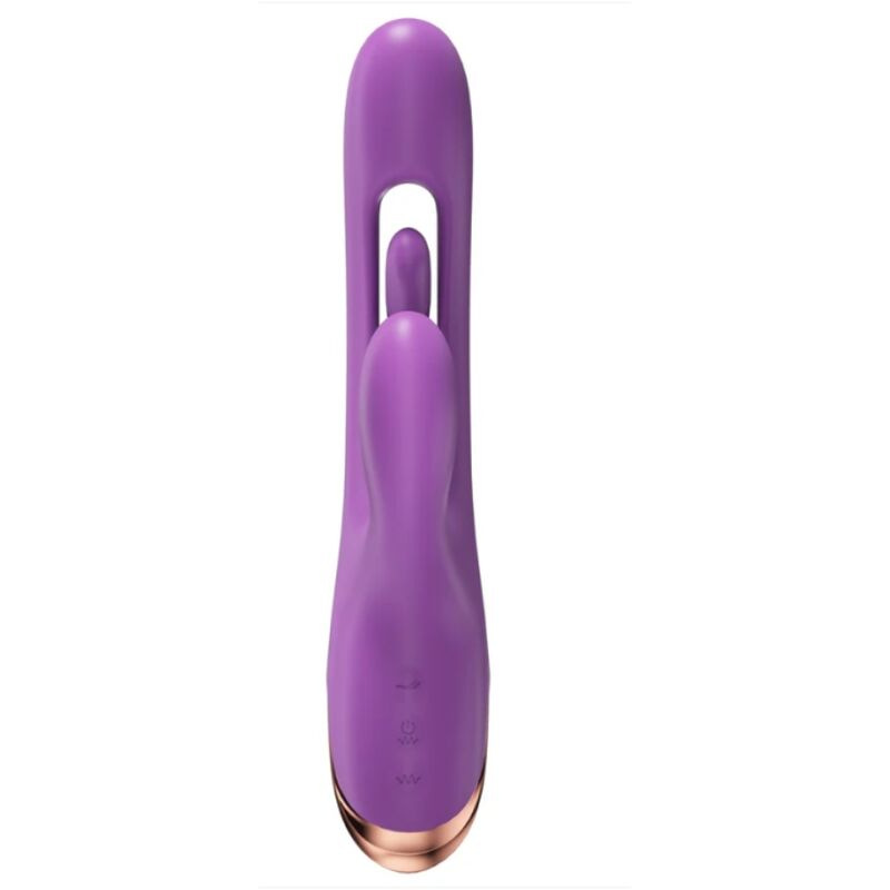 She.e.o - rabbit g-spot vibrator with digital movement purple 2