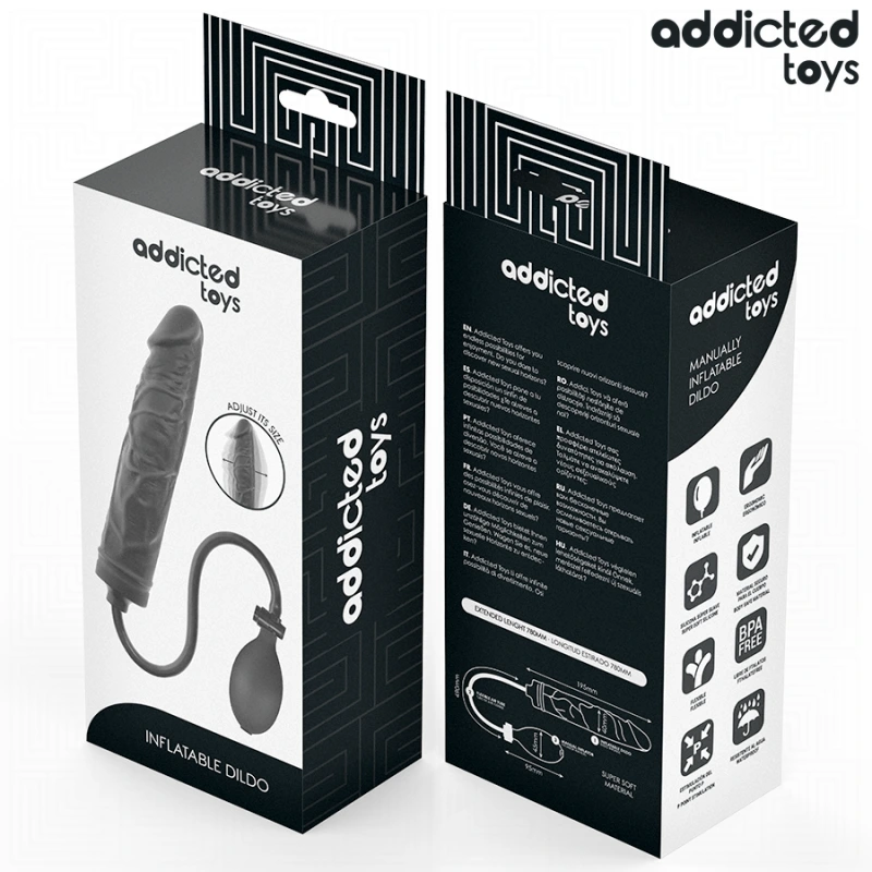 Addicted toys - inflatable dildo model 2 6
