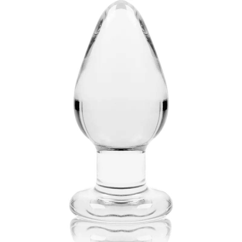 Nebula Series By Ibiza - Model 3 Anal Plug Borosilicate Glass 11 X 5 Cm Transparent