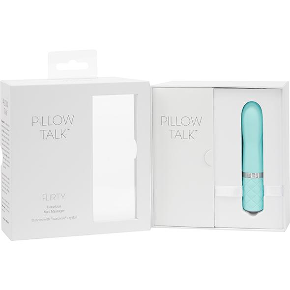 Pillow Talk - Flirty Bullet Modrozelený - Vibrátor 16