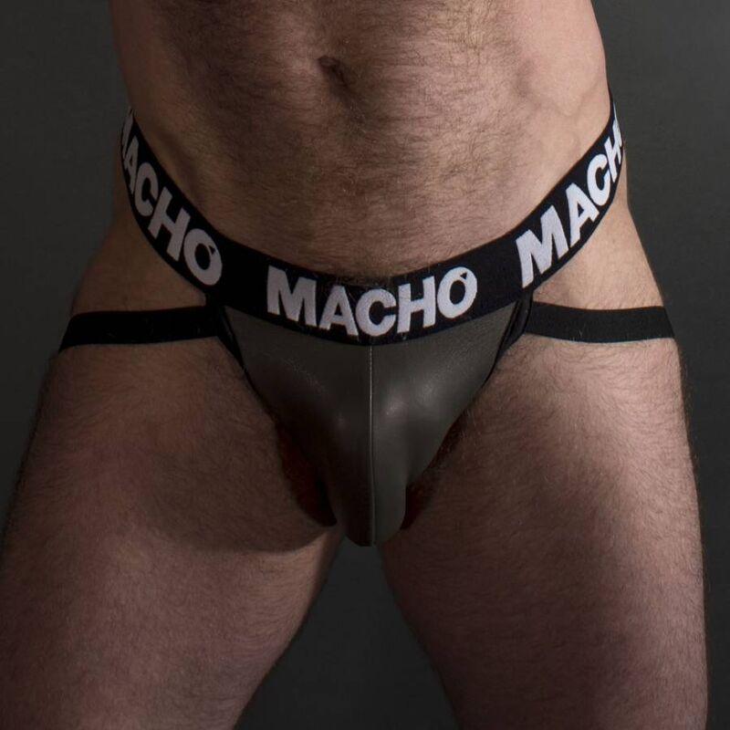 Macho - Mx27gr Jock Gray Beige Leather M