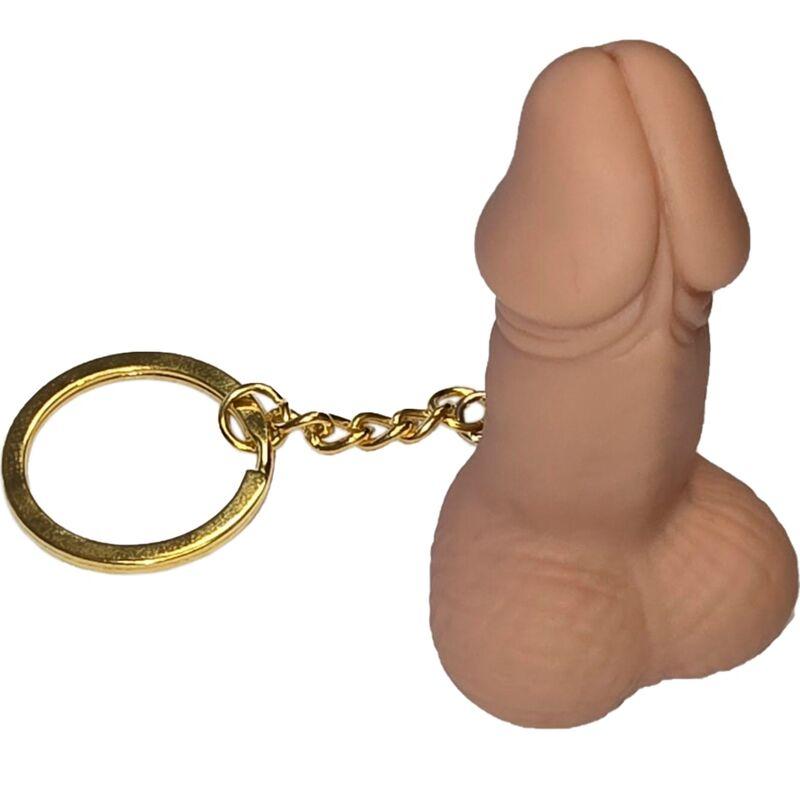 Diablo picante - penis shaped keychain ??flesh