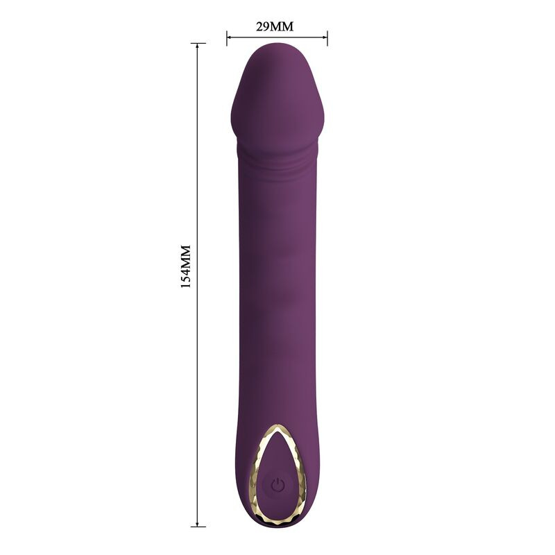 Pretty love - amara rechargeable vibrator 10 functions purple 9