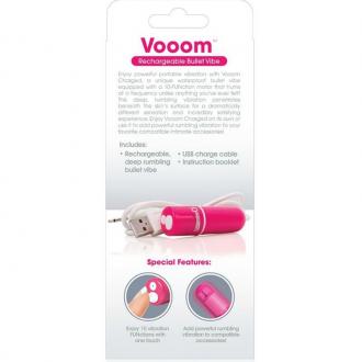 Screaming O Rechargeable Vibrating Bullet Vooom Pink