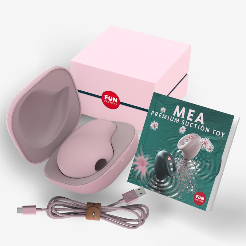 Fun Factory - Mea Suction Toy With Magnetic Wave Technology Powder Rose