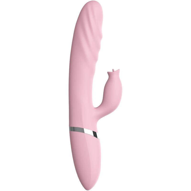 Armony - Vibrator & Thrusting With Pink Heat Effect Tongue 3