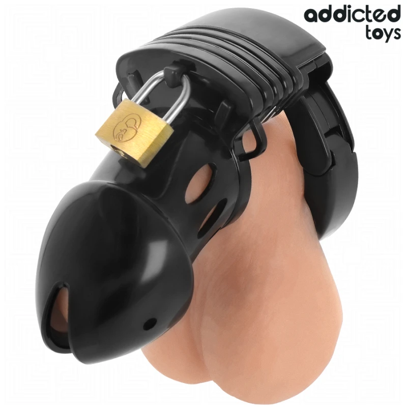 Addicted toys locked - chastity depths penis cage 7.5 cm 2