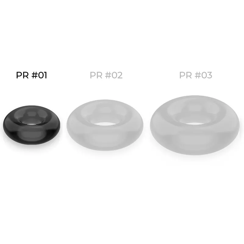 Powering Super Flexible Resistant Ring  3.5cm  Black 3