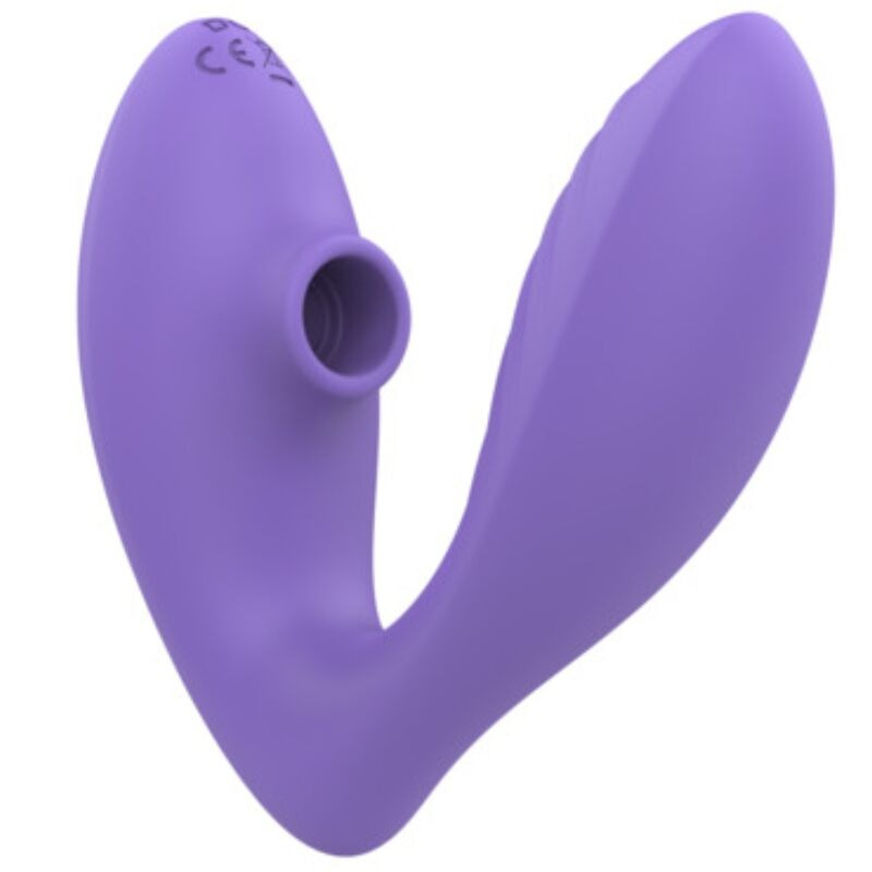 Romp - reverb g-spot stimulator and clitoral suction device purple 1